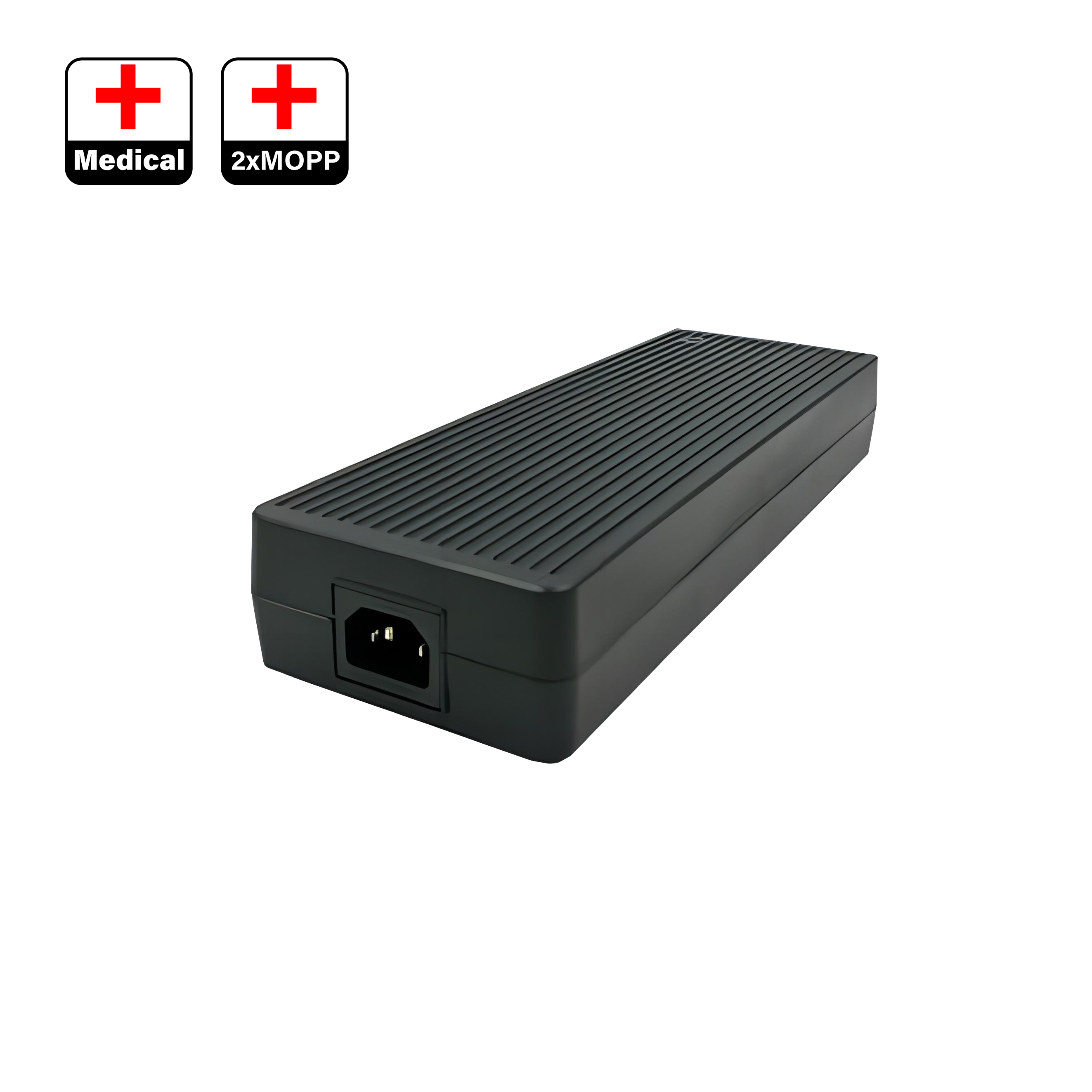 مصدر طاقة AC-DC طبي لسطح المكتب بقدرة 550 وات
